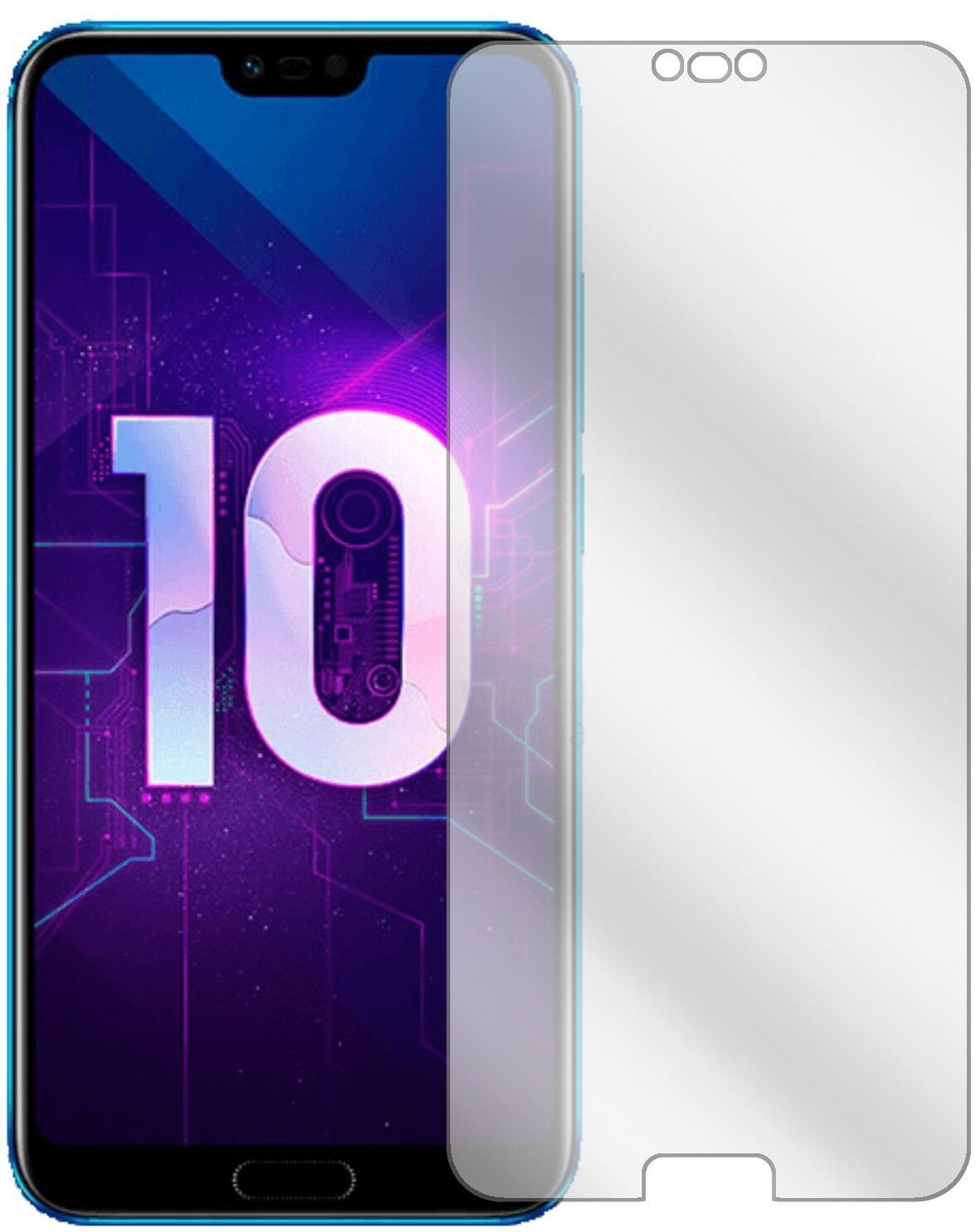 1x Schutzfolie klar für Huawei Honor 10 Display-Sc (1)