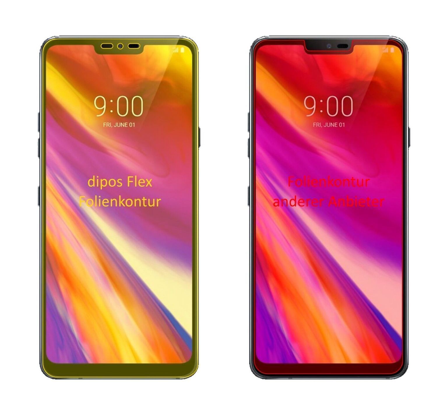 2x 3D Full Cover Schutzfolie für LG G7 ThinQ (1)