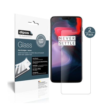 2x 9H Schutzfolie matt für OnePlus 6 Panzerfolie (1)