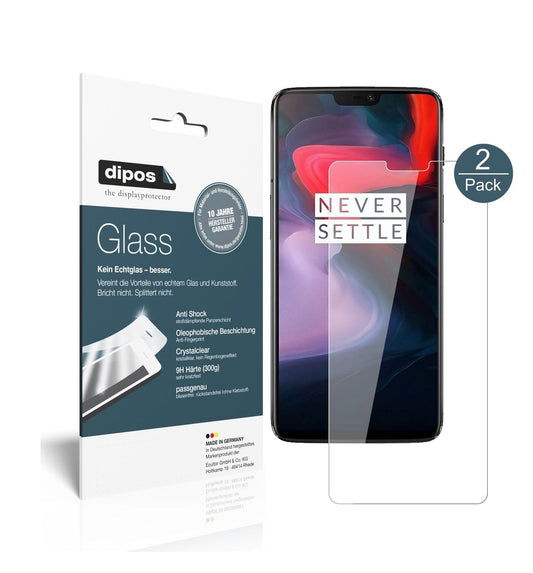 2x 9H Schutzfolie für OnePlus 6 Panzerfolie (1)