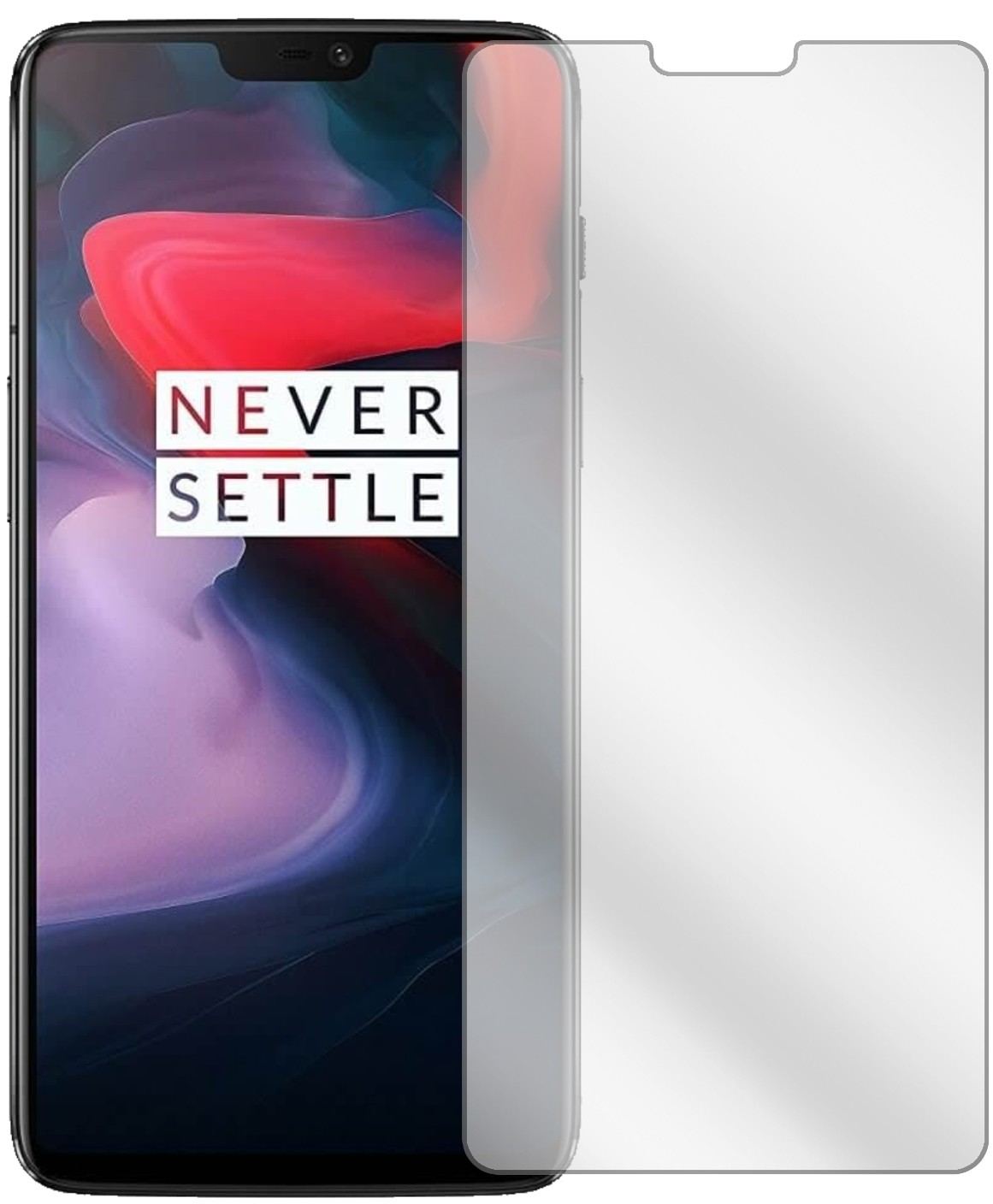 6x Schutzfolie klar für OnePlus 6 Display-Schutzfo (2)