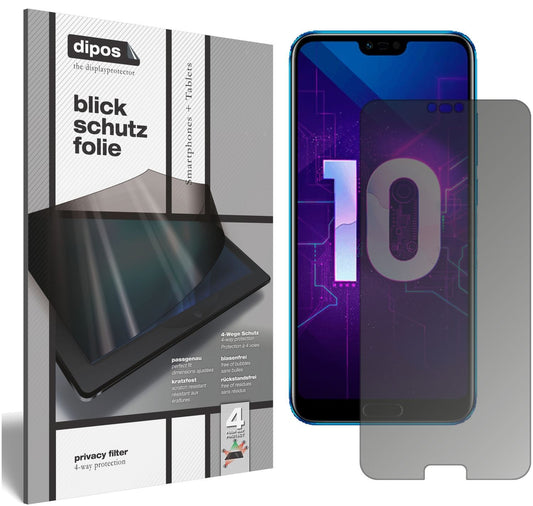 Blickschutzfolie für Huawei Honor 10 matt Schutzfo (1)
