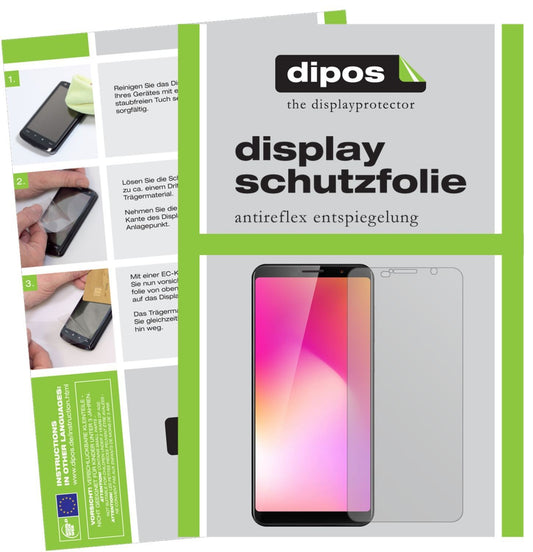 2x Schutzfolie matt für Cubot Power Display-Schutz (1)