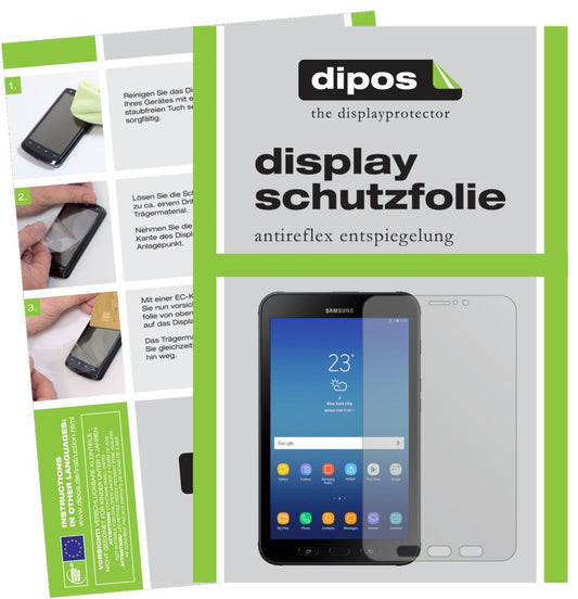 2x Schutzfolie matt für Samsung Galaxy Tab Active  (1)