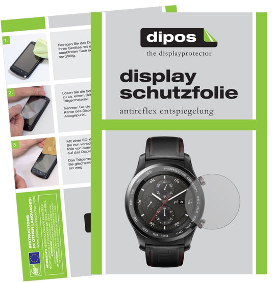6x Schutzfolie matt für Huawei Original Porsche De (1)