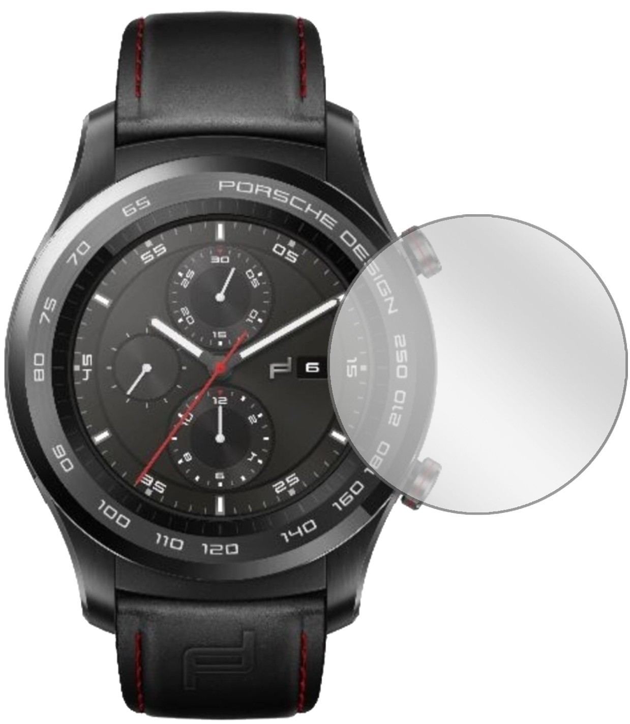 6x Schutzfolie klar für Huawei Original Porsche De (2)