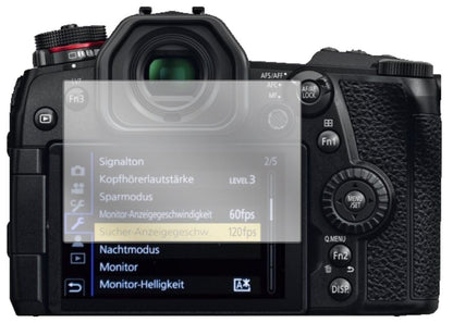 5x Schutzfolie klar für Panasonic Lumix G9 Display (1)