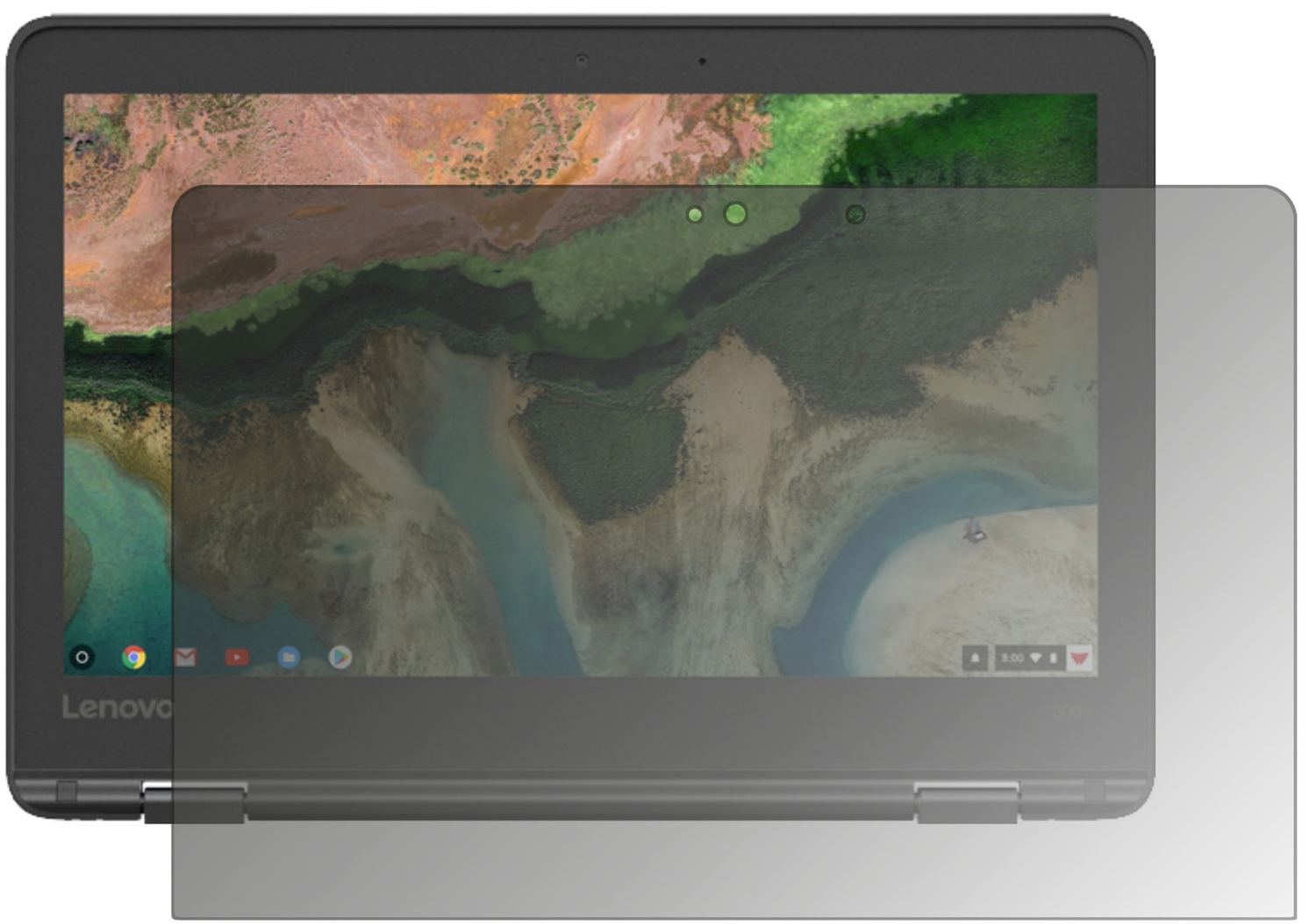 Blickschutzfolie für Lenovo 300e Chromebook matt S (1)