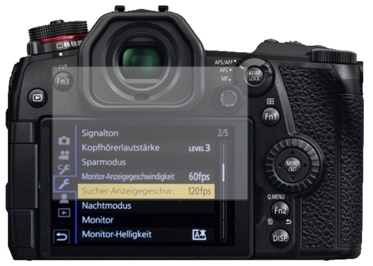 6x Schutzfolie matt für Panasonic Lumix GX9 Displa (2)