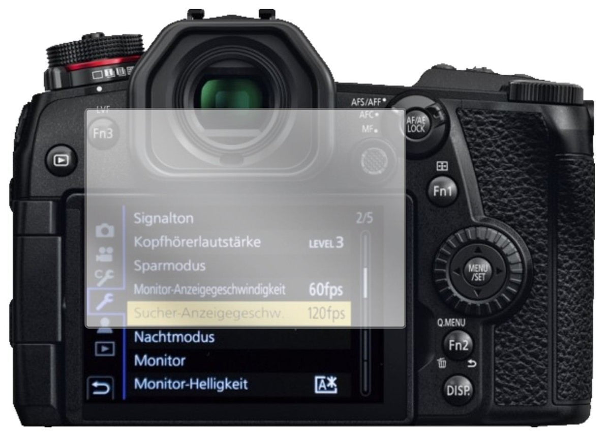 6x Schutzfolie klar für Panasonic Lumix GX9 Displa (2)