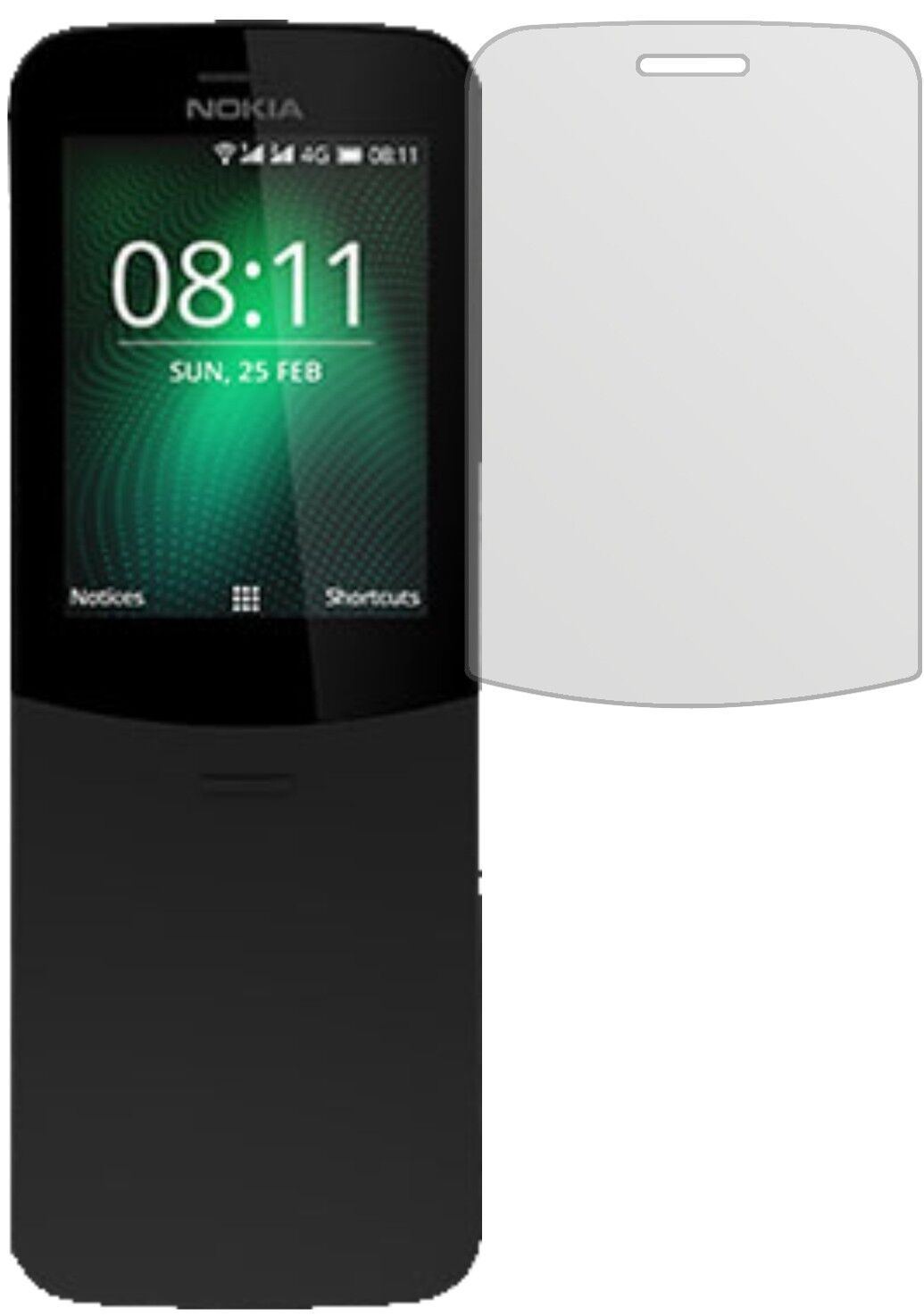 5x Schutzfolie matt für Nokia 8110 4G Display-Schu (1)