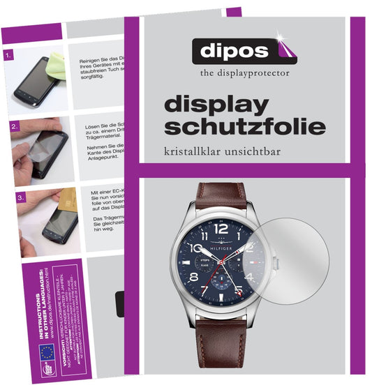 6x Schutzfolie klar für Tommy Hilfiger TH24/7 You  (1)