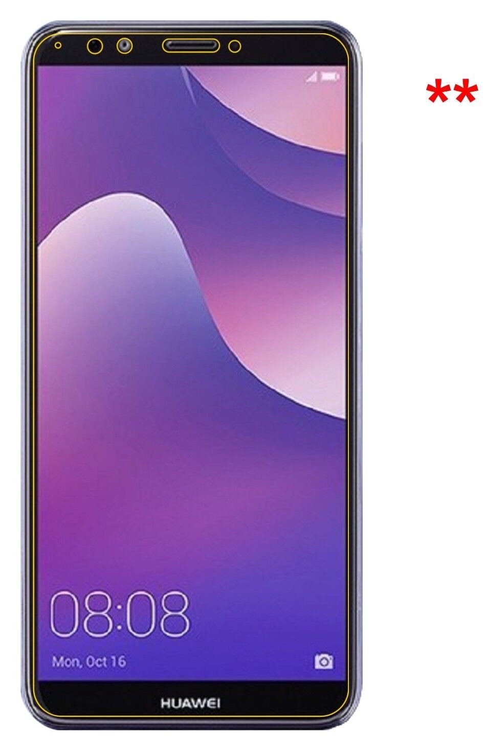 Blickschutzfolie für Huawei Y7 (2018) matt Schutzf (5)
