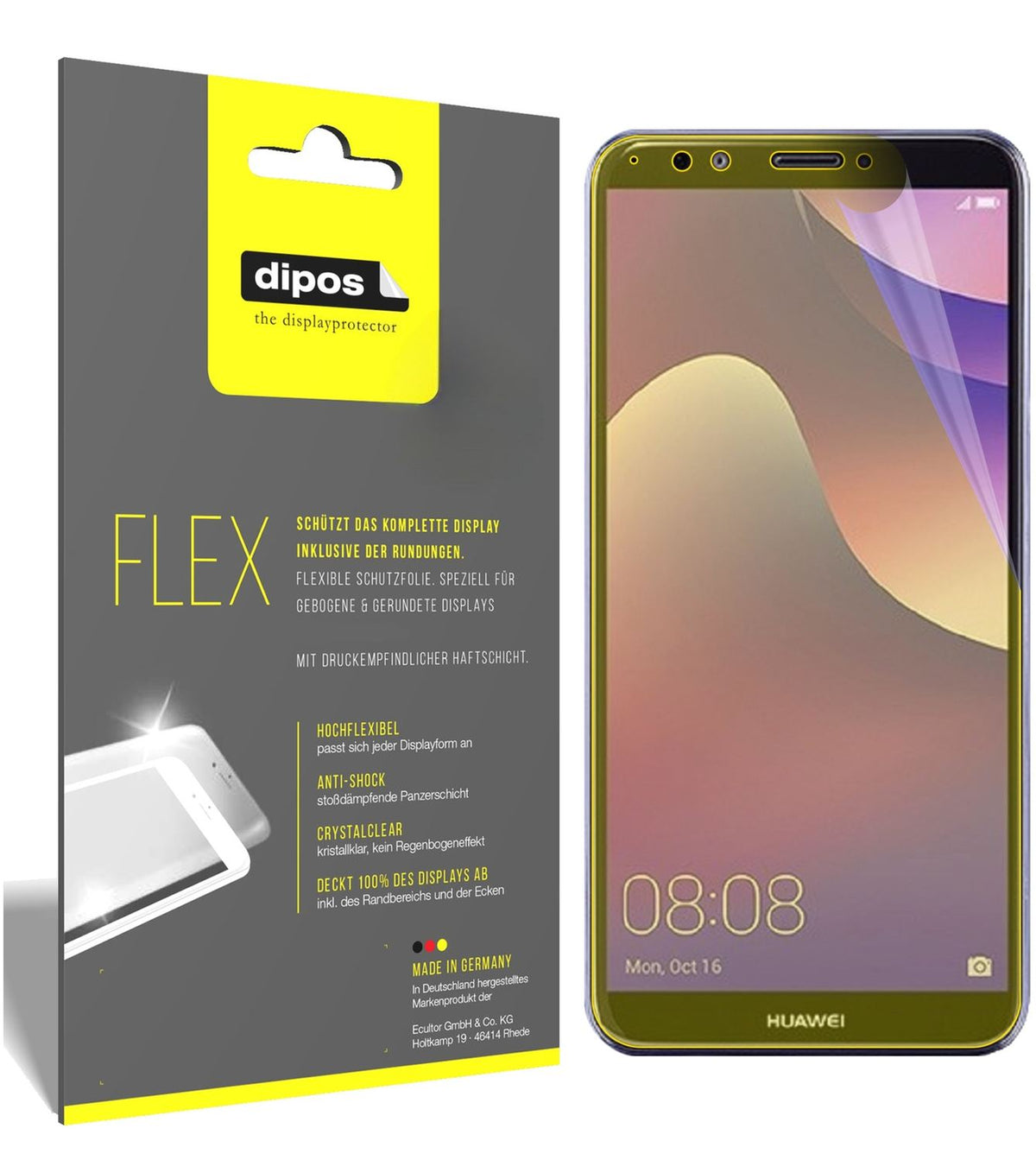 3x 3D Full Cover Schutzfolie für Huawei Y7 (2018) (1)