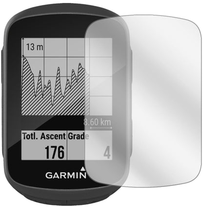 3x Schutzfolie klar für Garmin Edge 130 Display-Sc (2)