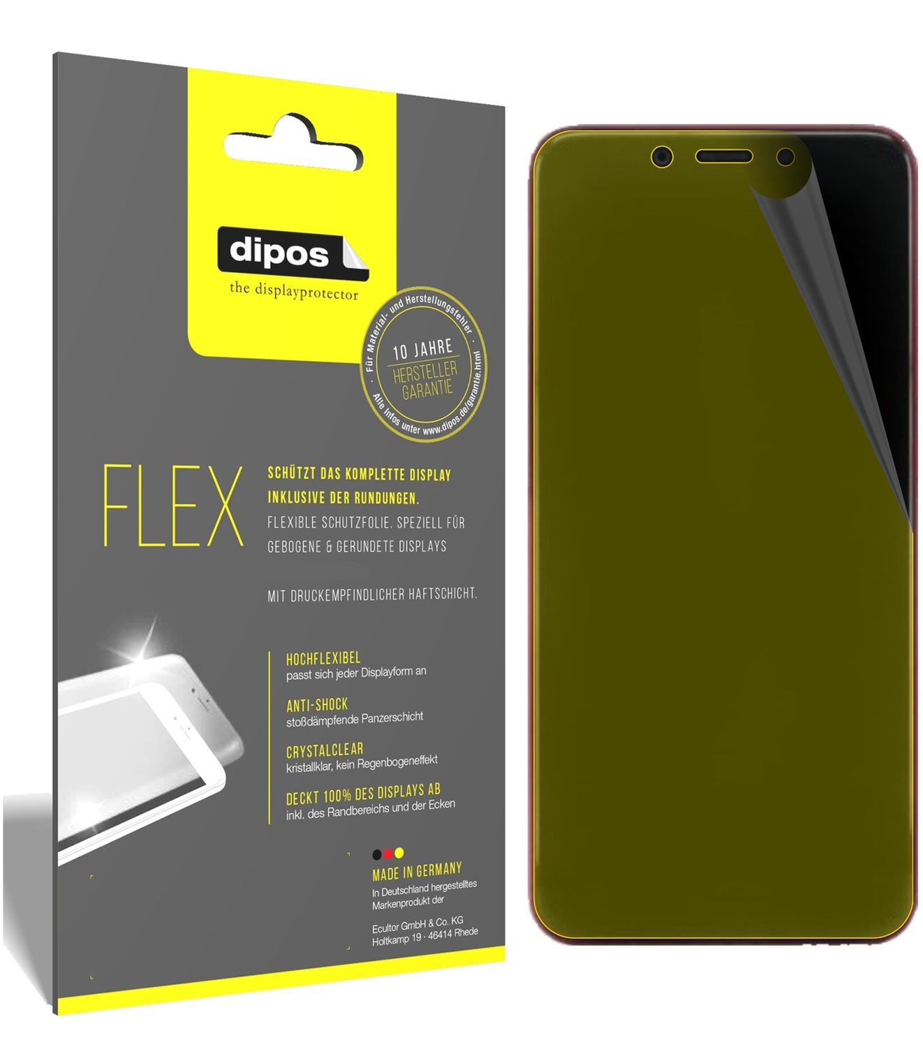 3x 3D Full Cover Schutzfolie für Xiaomi Mi A2 (1)