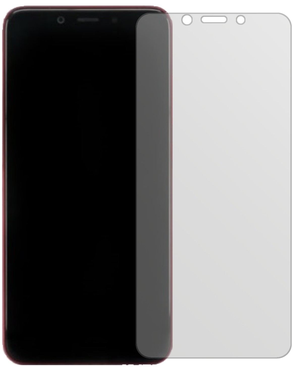 2x Schutzfolie matt für Xiaomi Mi A2 Display-Schut (2)