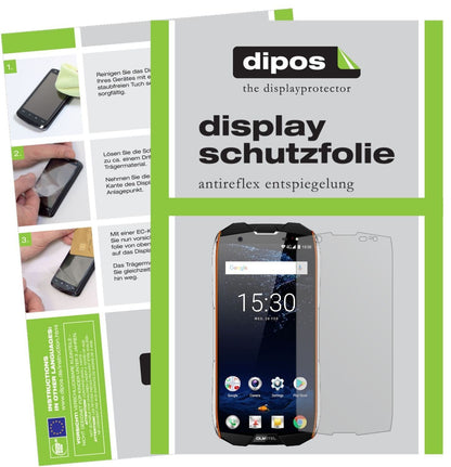 5x Schutzfolie matt für Oukitel WP5000 Display-Sch (2)