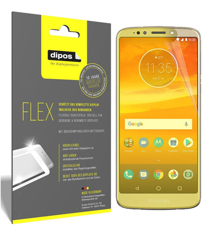2x 3D Full Cover Schutzfolie für Motorola Moto E5  (2)