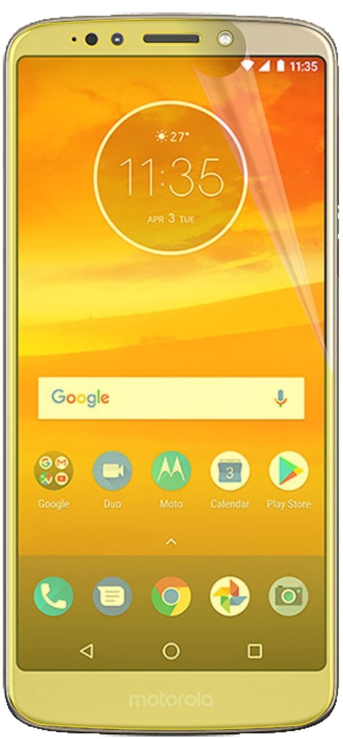 2x 3D Full Cover Schutzfolie für Motorola Moto E5  (3)
