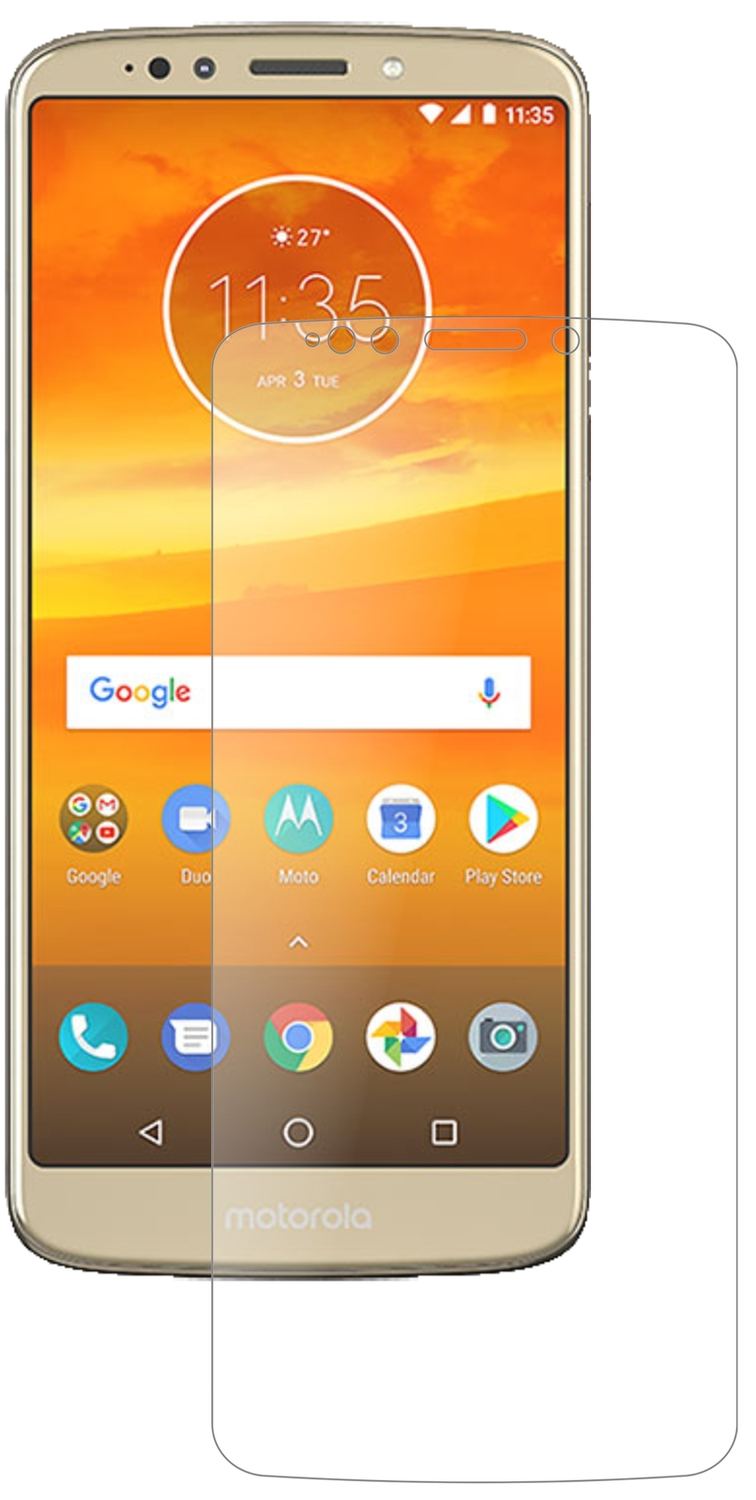 2x 9H Schutzfolie matt für Motorola Moto E5 Plus P (2)