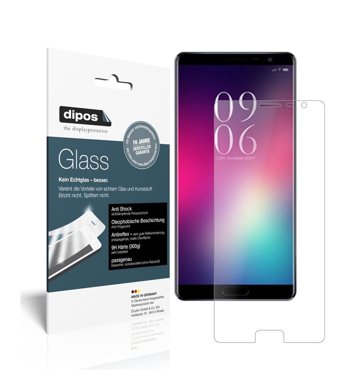 1x 9H Schutzfolie matt für Elephone C9 Panzerfolie (2)
