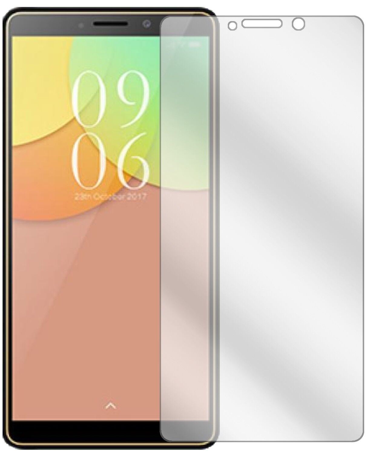 5x Schutzfolie klar für Elephone A2 Display-Schutz (1)