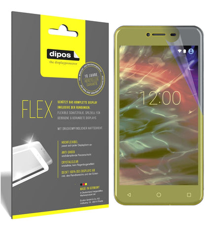 3x 3D Full Cover Schutzfolie für Medion Life E5008 (1)