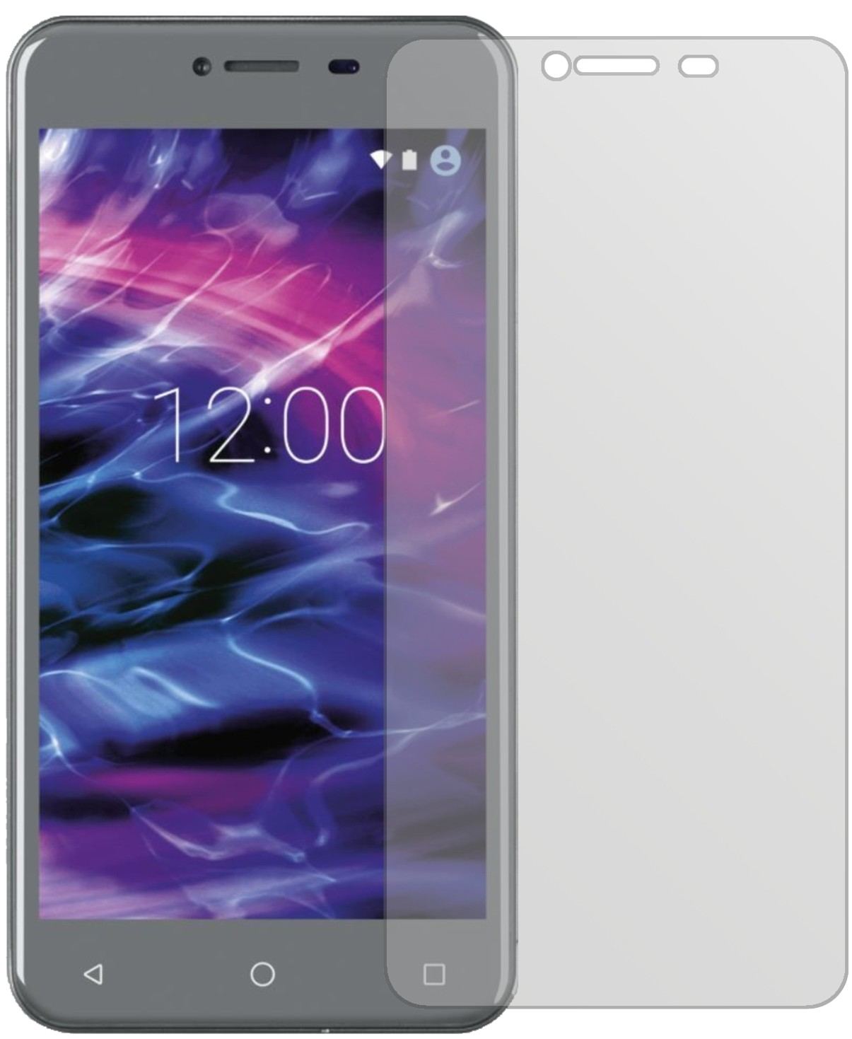 2x Schutzfolie matt für Medion Life E5008 Display- (2)
