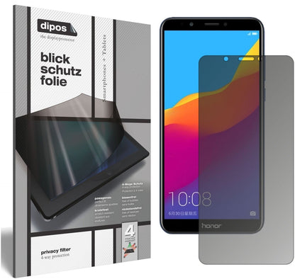 Blickschutzfolie für Huawei Honor 7C matt Schutzfo (2)