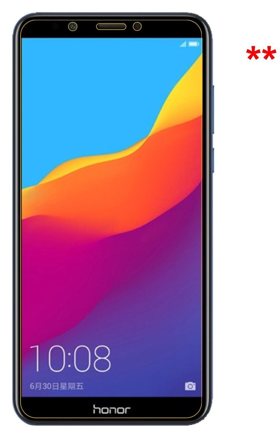 6x Schutzfolie klar für Huawei Honor 7C Display-Sc (5)