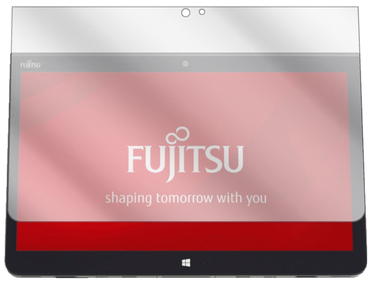 1x Schutzfolie klar für Fujitsu Stylistic Q736 Dis (1)
