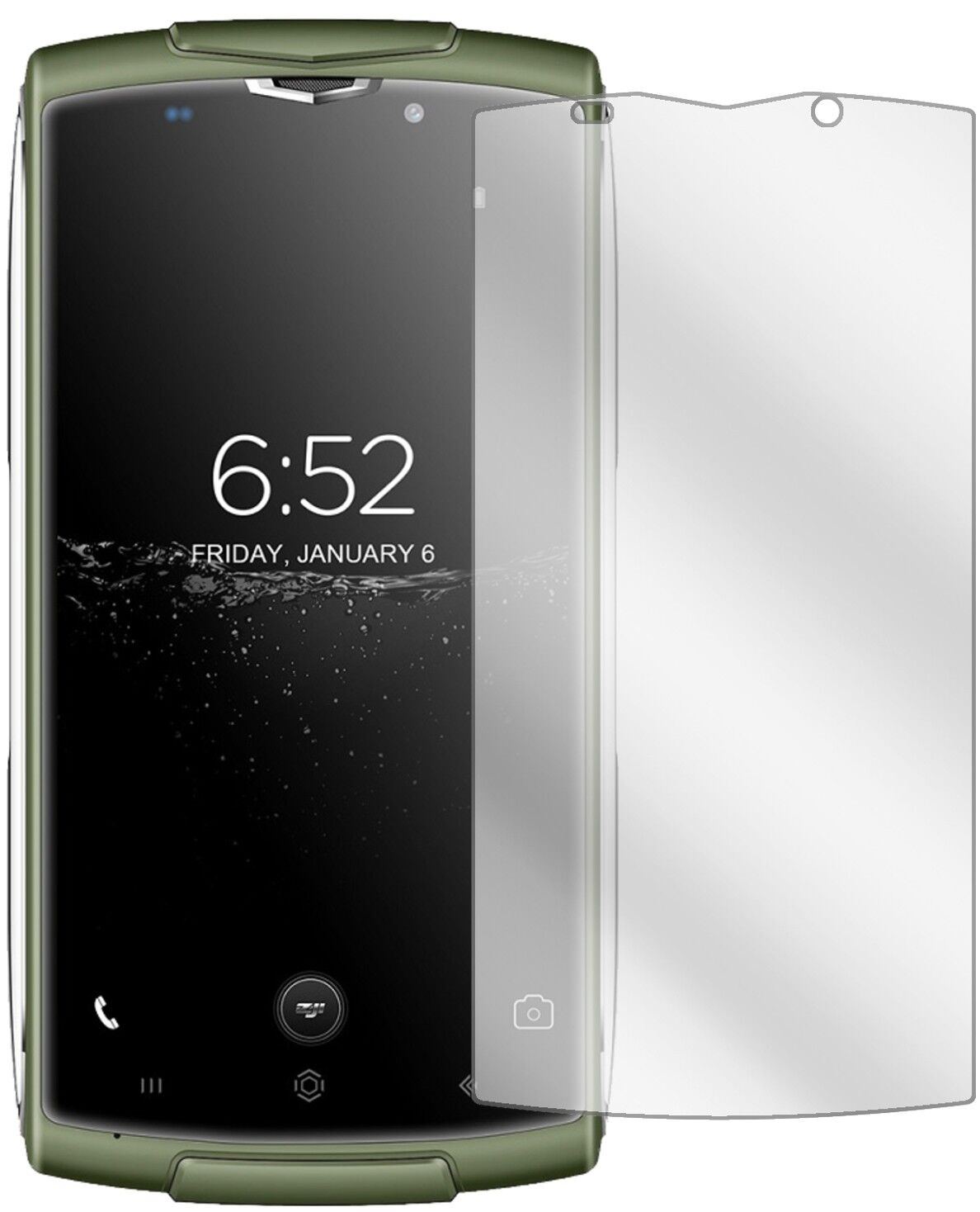 1x Schutzfolie klar für Homtom Zoji Z7 Display-Sch (1)