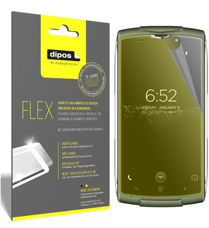 3x 3D Full Cover Schutzfolie für Homtom Zoji Z7 (1)