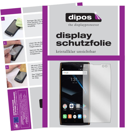 6x Schutzfolie klar für Doogee S50 Display-Schutzf (1)