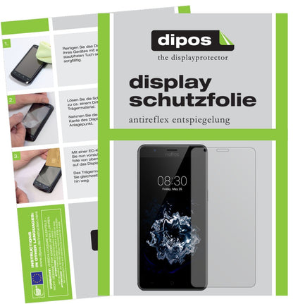 6x Schutzfolie matt für TP-Link Neffos N1 Display- (1)