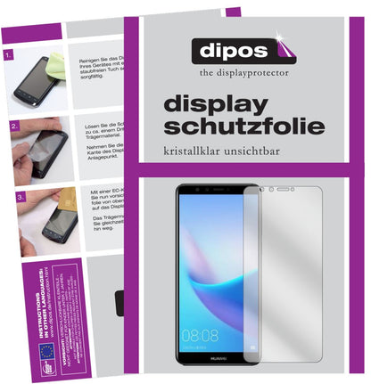 2x Schutzfolie klar für Huawei Enjoy 8 Display-Sch (1)
