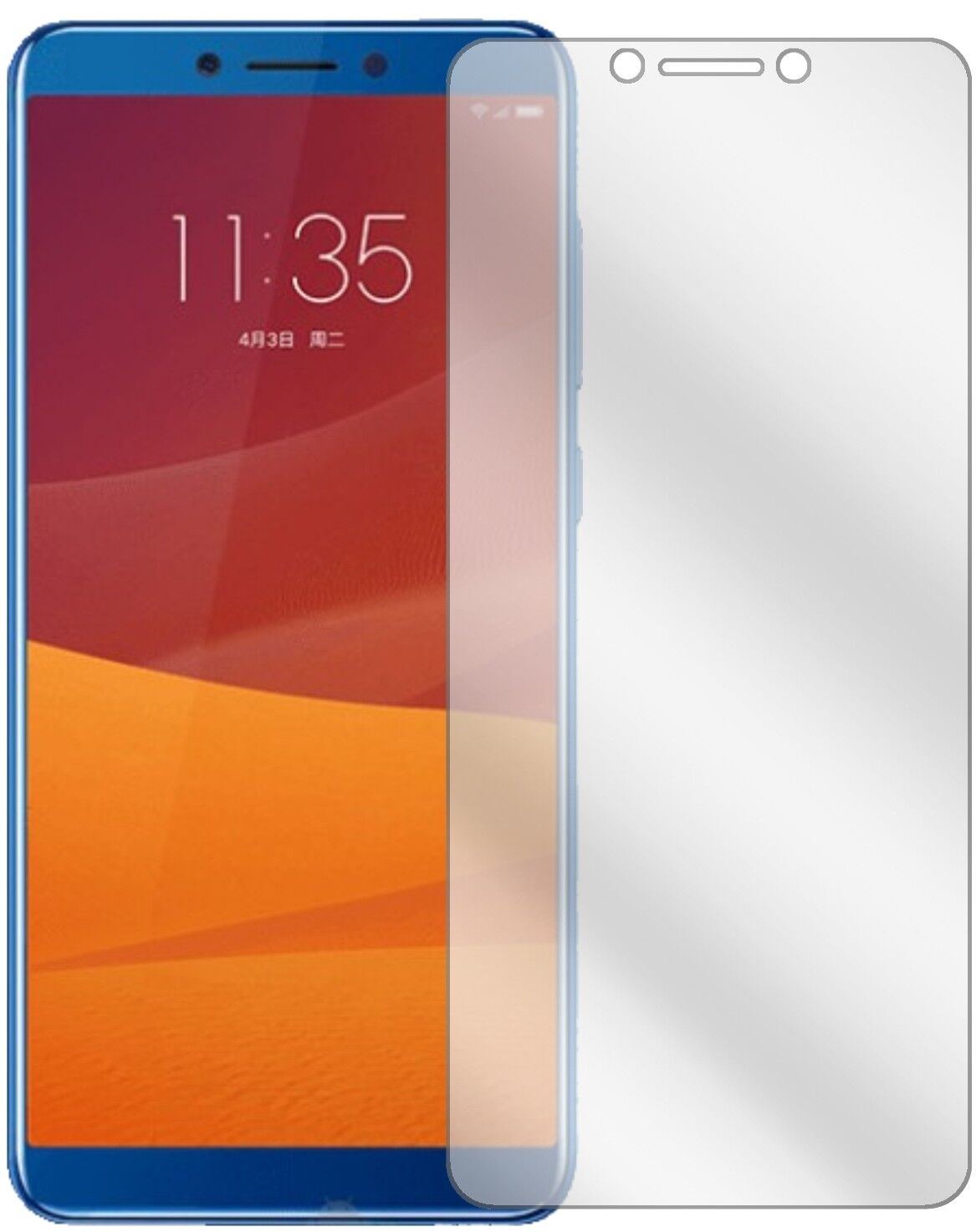 5x Schutzfolie klar für Lenovo K5 (2018) Display-S (1)