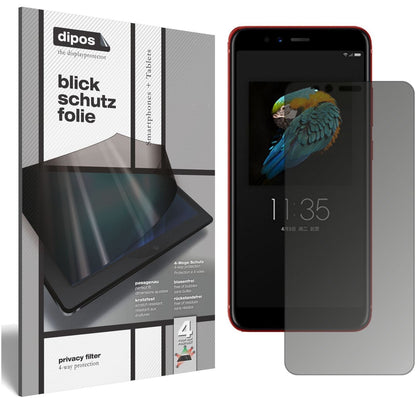 Blickschutzfolie für Lenovo S5 (2018) matt Schutzf (2)