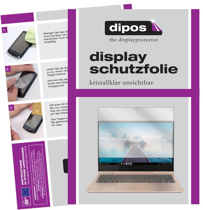 2x Schutzfolie klar für Lenovo Yoga 730-13IKB (13. (1)