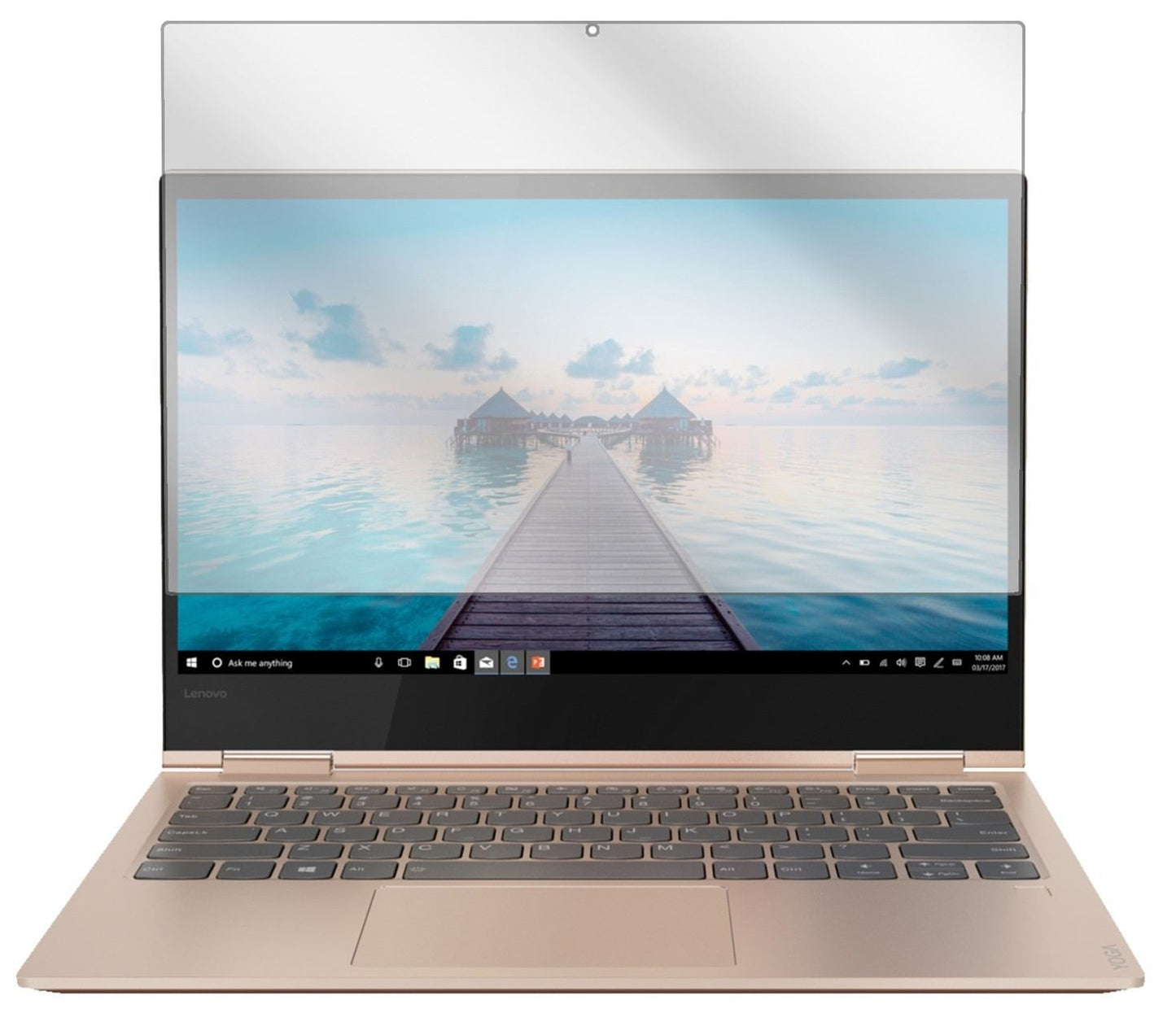 2x Schutzfolie klar für Lenovo Yoga 730-13IKB (13. (2)