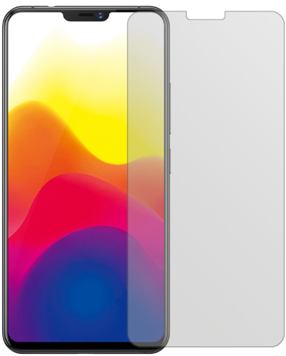2x Schutzfolie matt für Vivo X21 Display-Schutzfol (2)