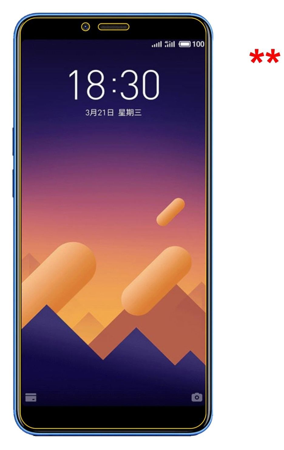 2x 9H Schutzfolie matt für Meizu E3 Panzerfolie (9)