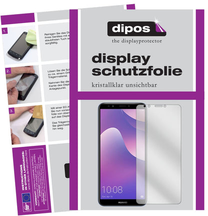 6x Schutzfolie klar für Huawei Y7 Prime (2018) Dis (1)