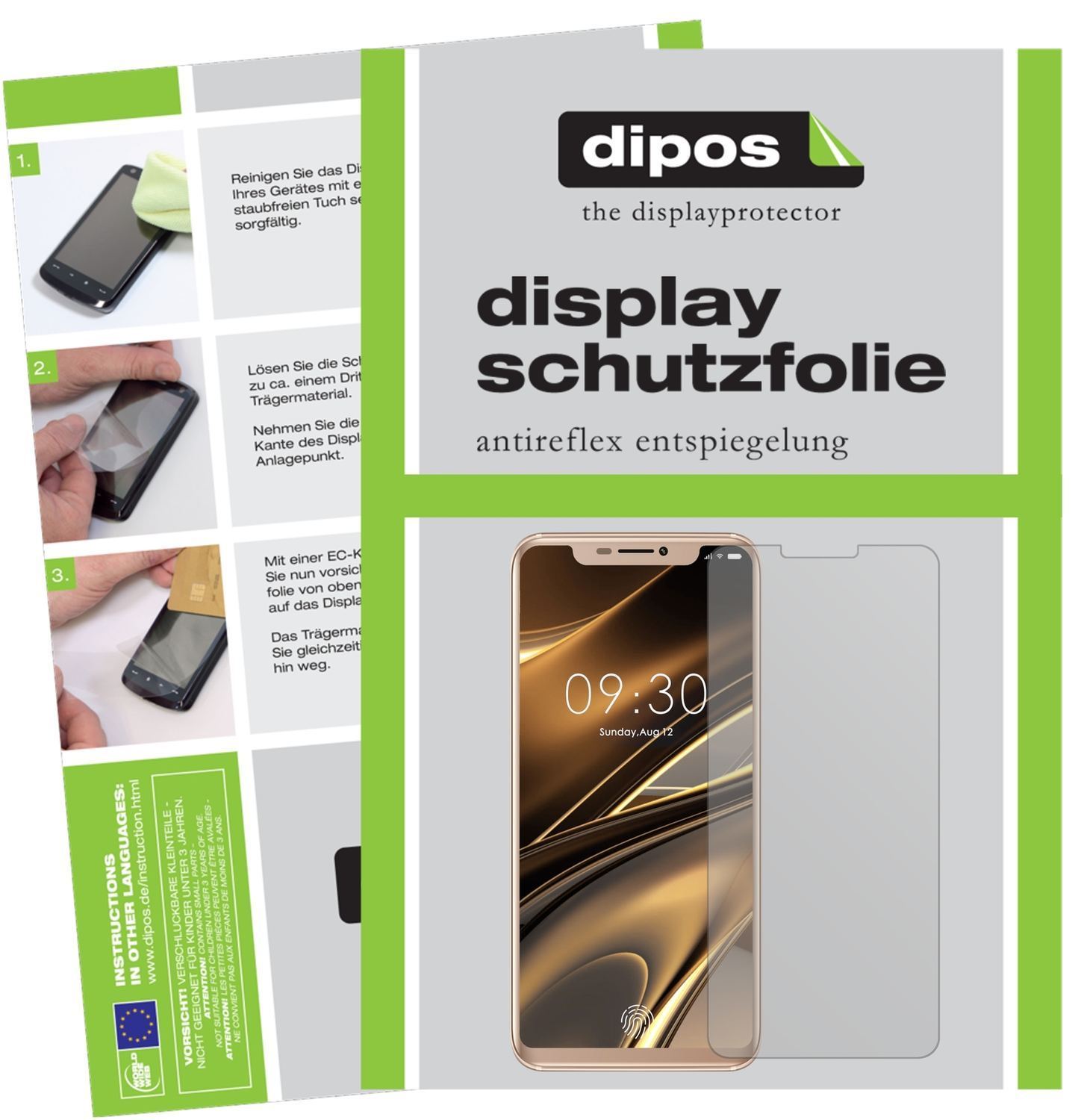 4x Schutzfolie matt für Doogee V Display-Schutzfol (1)