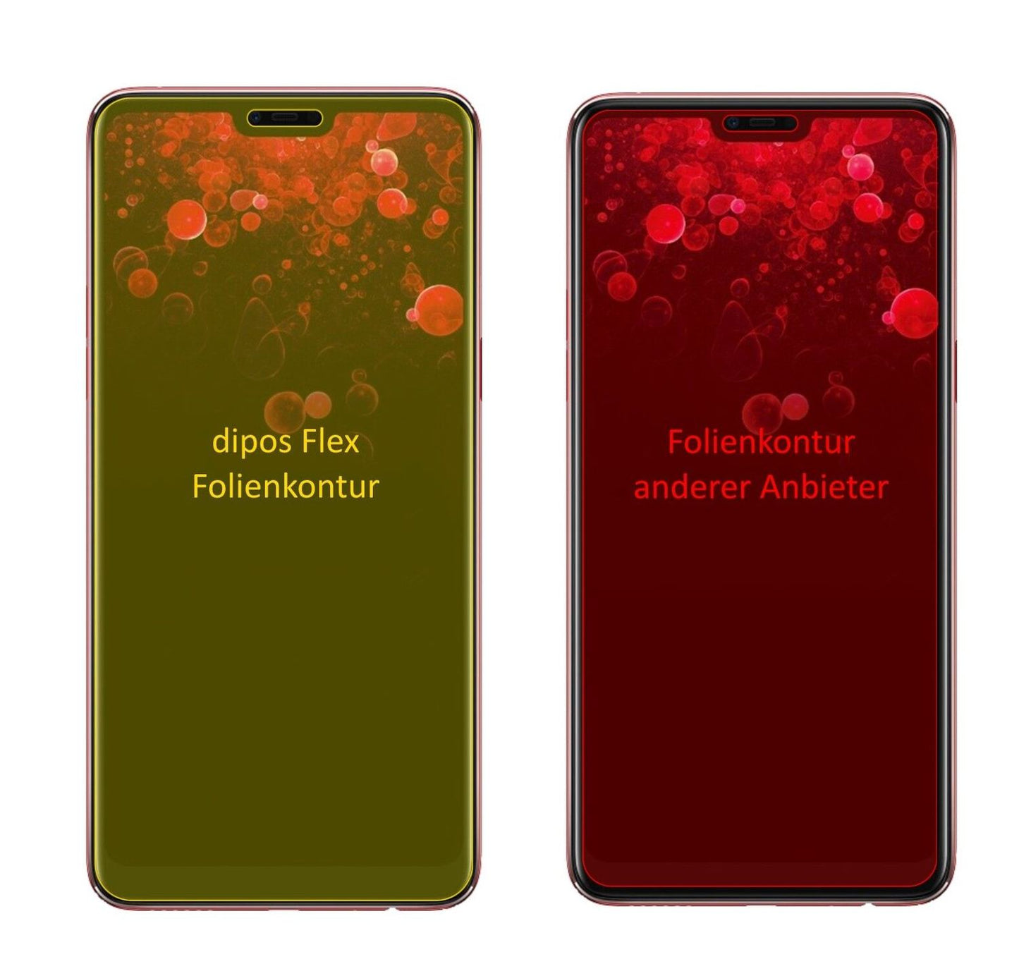 2x 3D Full Cover Schutzfolie für Oppo F7 (1)