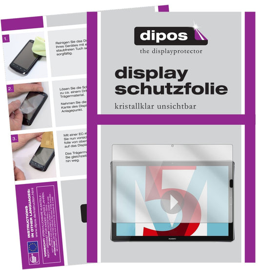 2x Schutzfolie klar für Huawei Mediapad M5 Pro 10  (1)