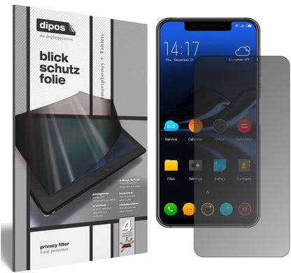 Blickschutzfolie für Elephone A4 matt Schutzfolie  (1)