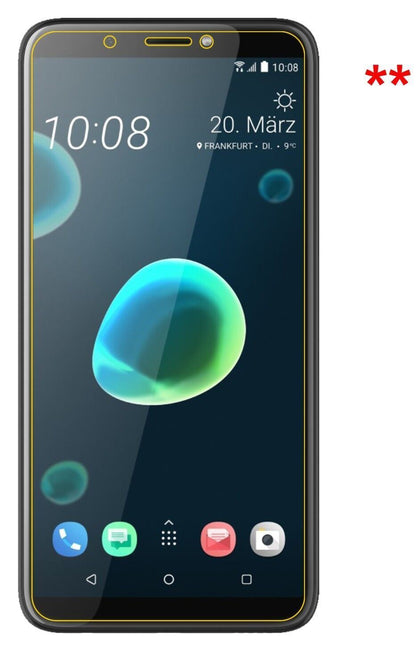 1x Schutzfolie matt für HTC Desire 12 Display-Schu (6)