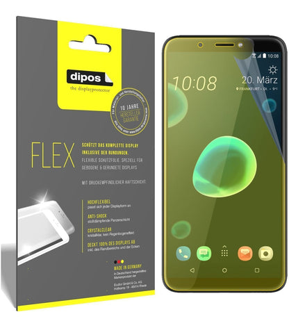 3x 3D Full Cover Schutzfolie für HTC Desire 12 (1)